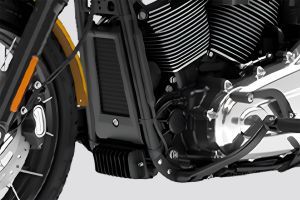 Radiator of Street Bob