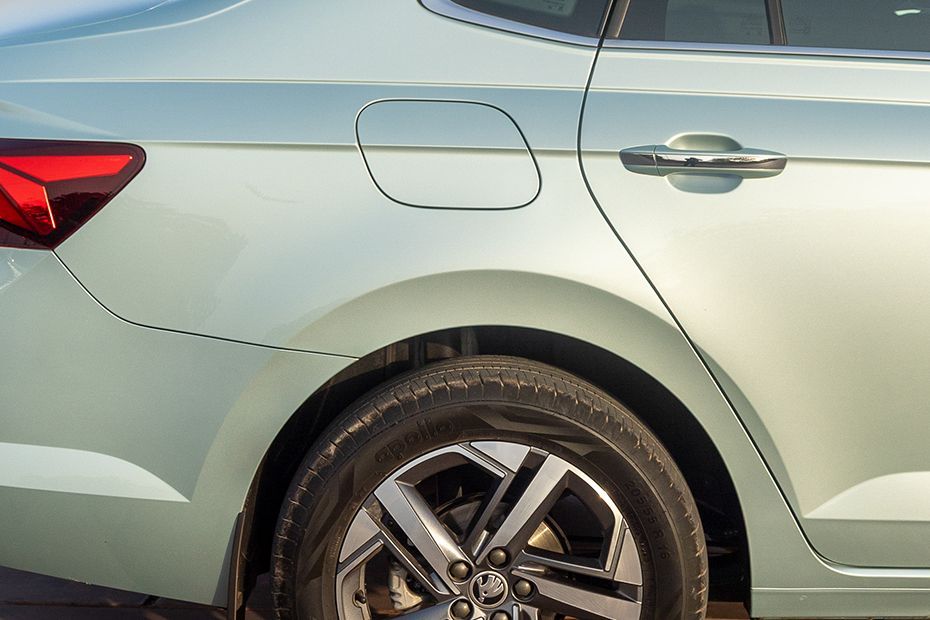 Rear Fender Image of Slavia Facelift