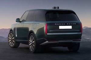 Rear Left Three Quarter View Image of Range Rover Electric