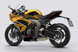 Rear Left Three Quarter View of Daytona 660
