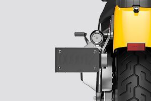 Rear Number Plate Street Bob