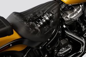 Rear Suspension of Street Bob