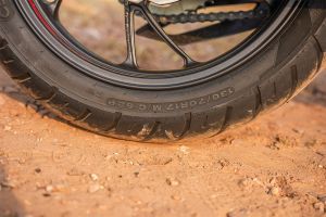 Rear Tyre of Xtreme 160R 4V