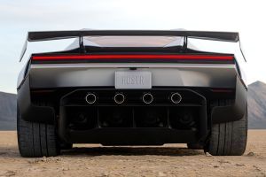 Rear View Image of Roadster