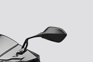 Rear View Mirror(Front View) of Model_