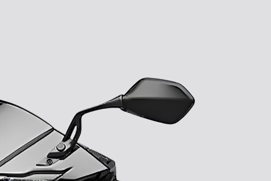 Rear View Mirror(Front View) of Model_