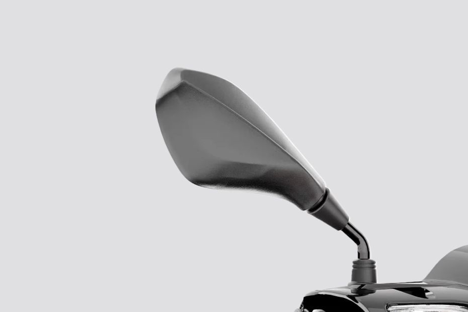 Rear View Mirror(Front View) of Model_