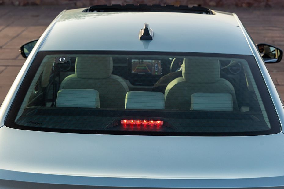 Rear WindShield Image of Slavia Facelift