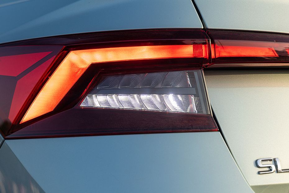 Reverse Lamp Image of Slavia Facelift