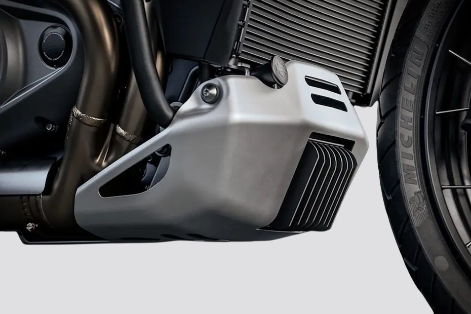 Riding: Front View of Pan America 1250