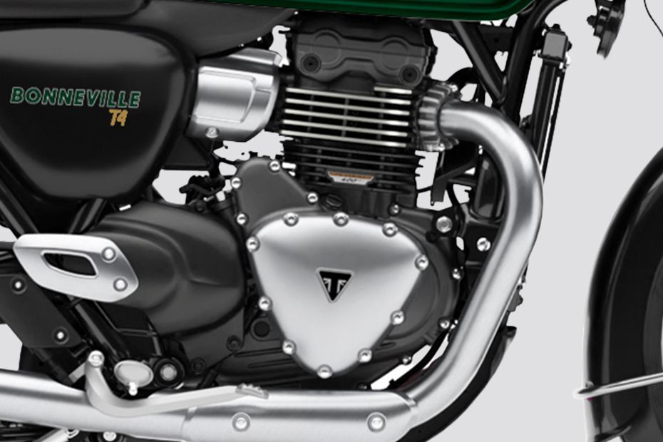 Engine (Right) of Bonneville T40