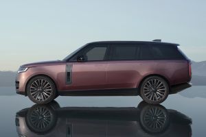 Side Profile View (Left) Image of Range Rover Electric
