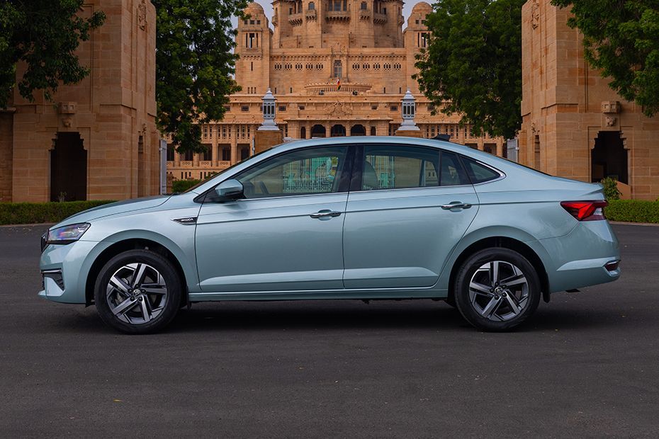 Side Profile View (Left) Image of Slavia Facelift