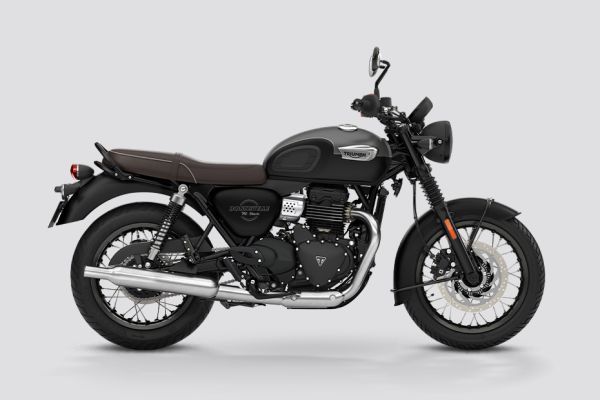 Side Profile View (Right) of Bonneville T40