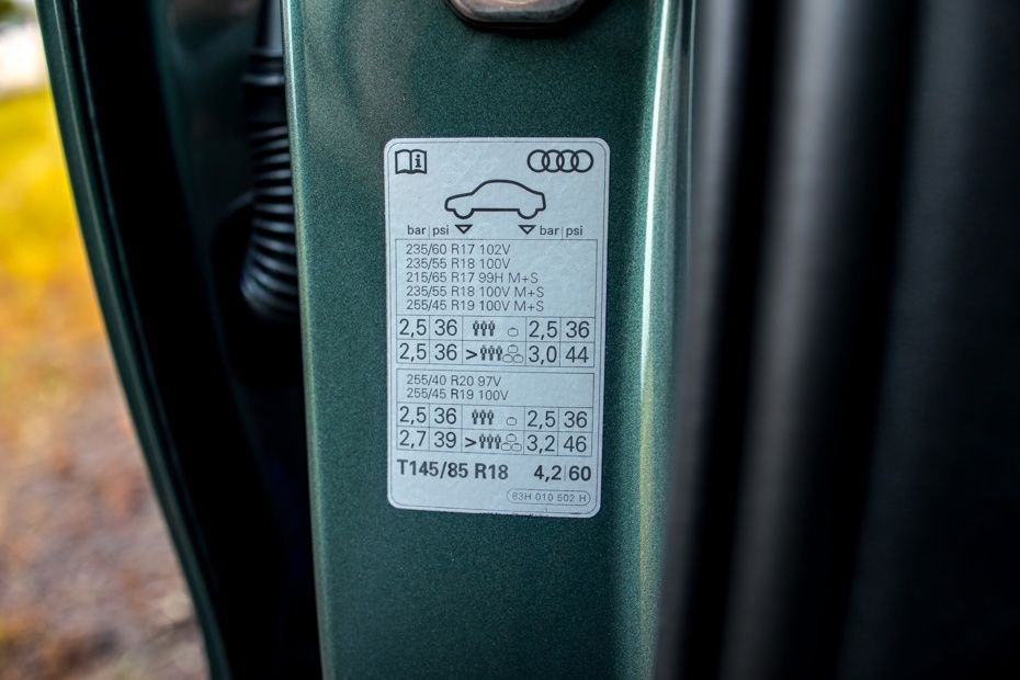 Tyre Pressure Information Image of Q3 2026