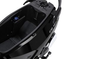 Under seat storage of C12 MaxR