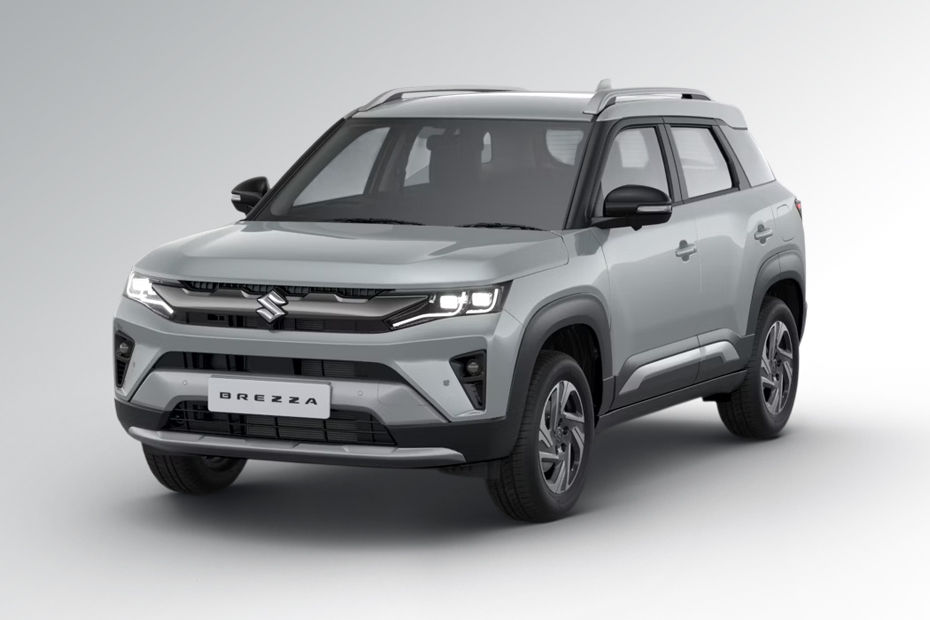 Maruti Brezza Splendid-Silver colour