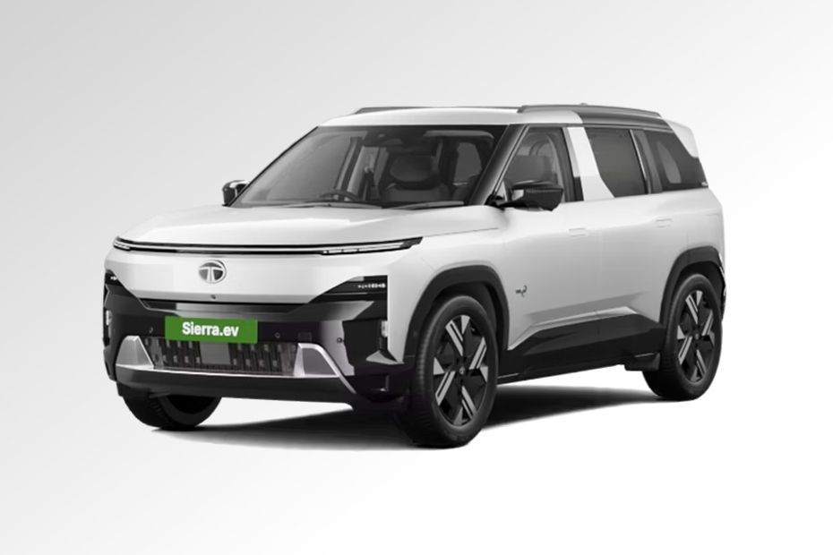 Tata Sierra EV Pristine-White colour