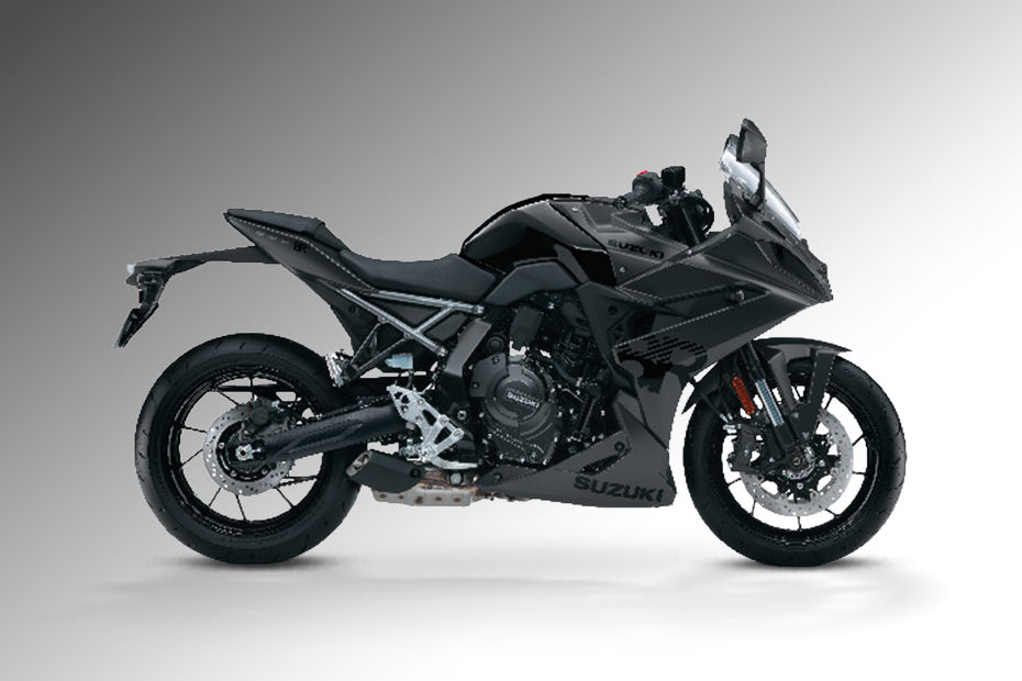 Suzuki GSX-8R Metallic Mat Black No 2 YKV colour