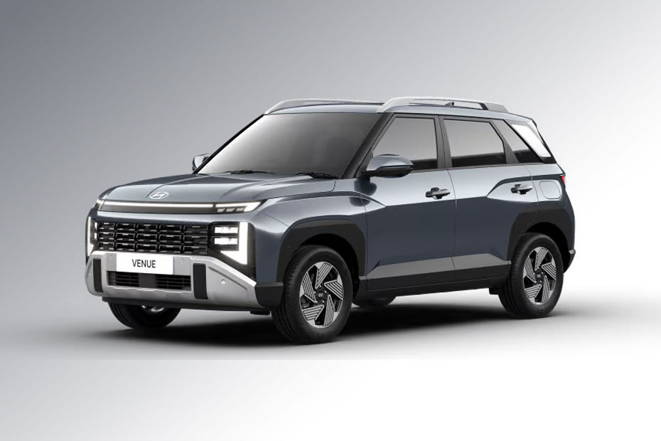 Hyundai Venue Hazel-Blue colour
