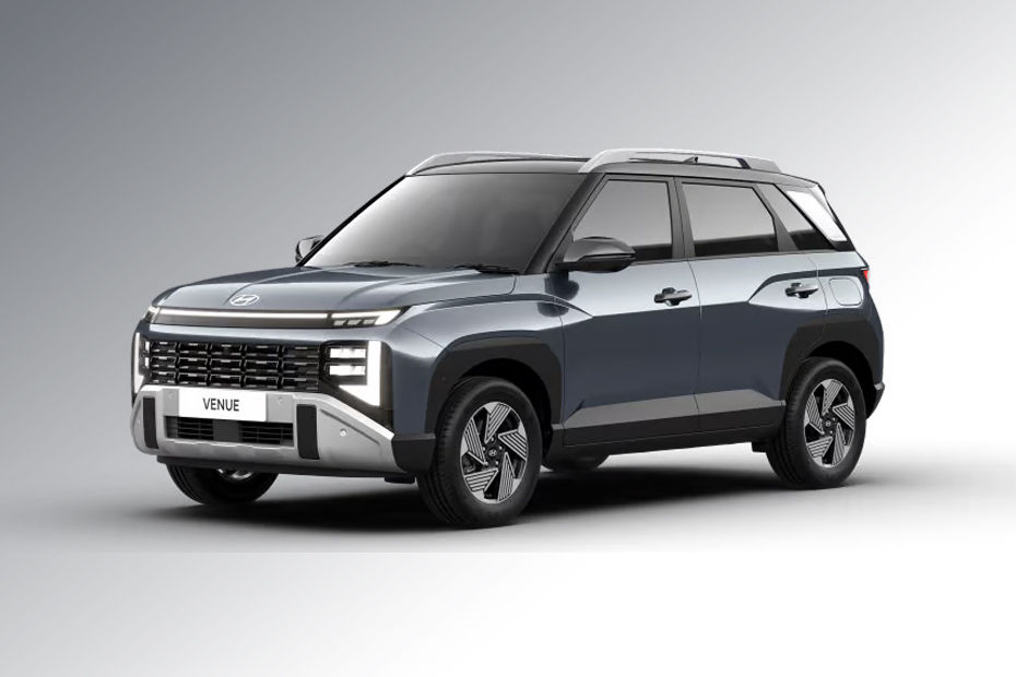 Hyundai Venue Hazel-Blue-with-Titanium-Black-Roof colour