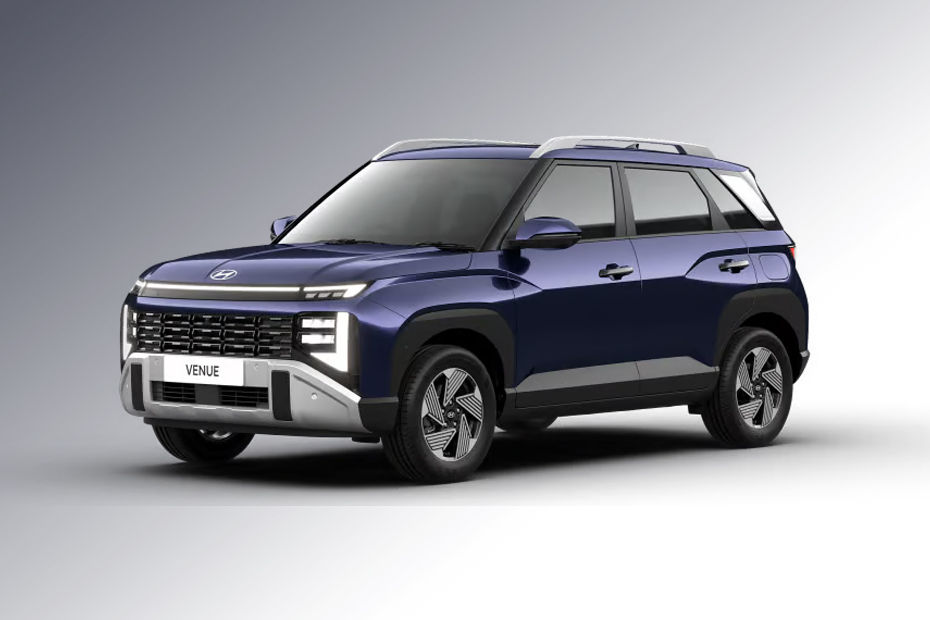 Hyundai Venue Mystic-Sapphire colour
