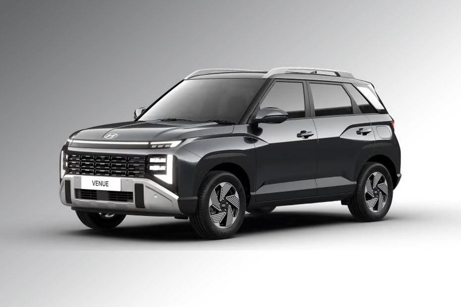 Hyundai Venue Titan-Grey colour