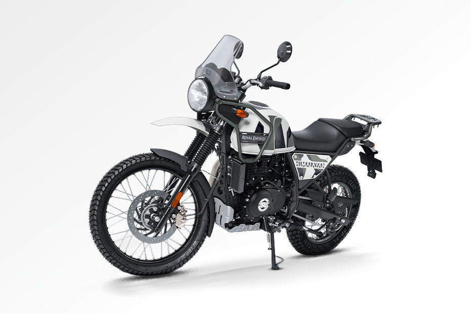 Royal Enfield Himalayan 440 Nelong White colour