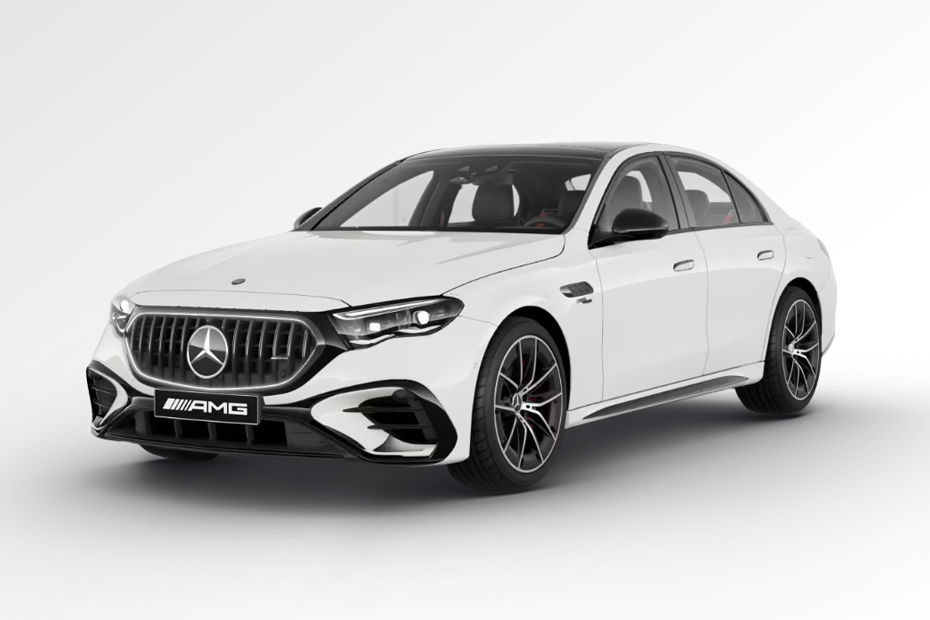 Mercedes-Benz AMG E 53 Polar-White colour