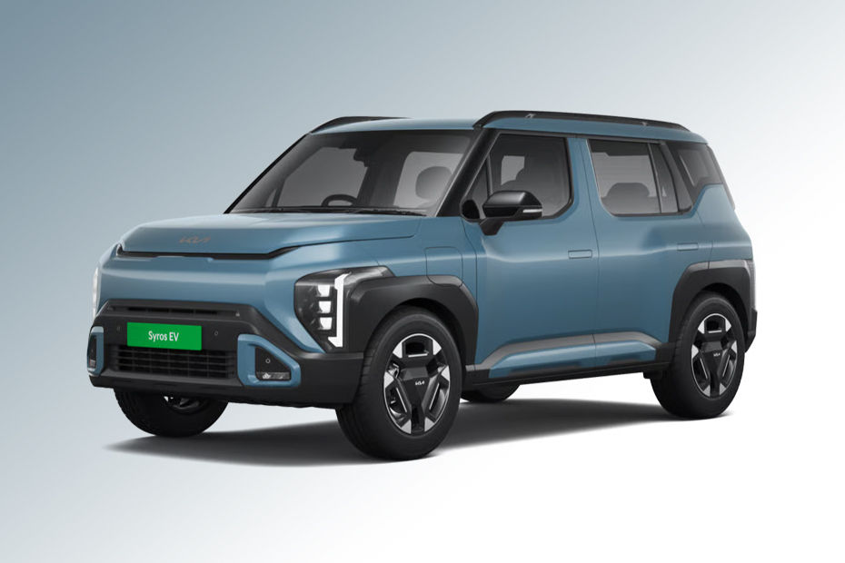 Kia Syros EV Frost-Blue colour