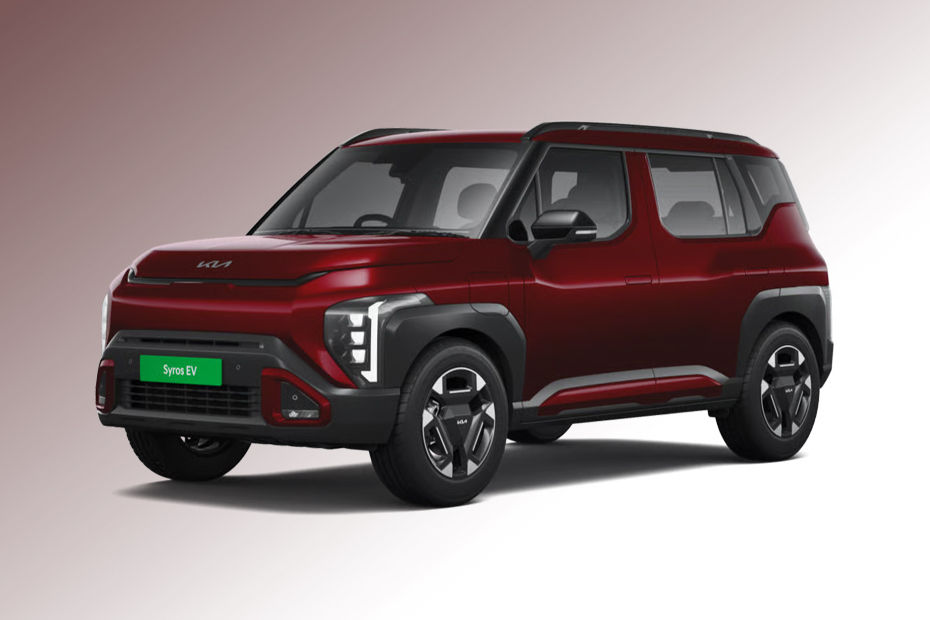 Kia Syros EV Magma-Red colour