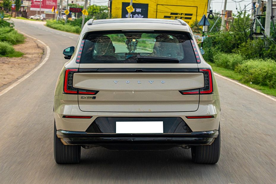 Driving: Rear View Image of EX90