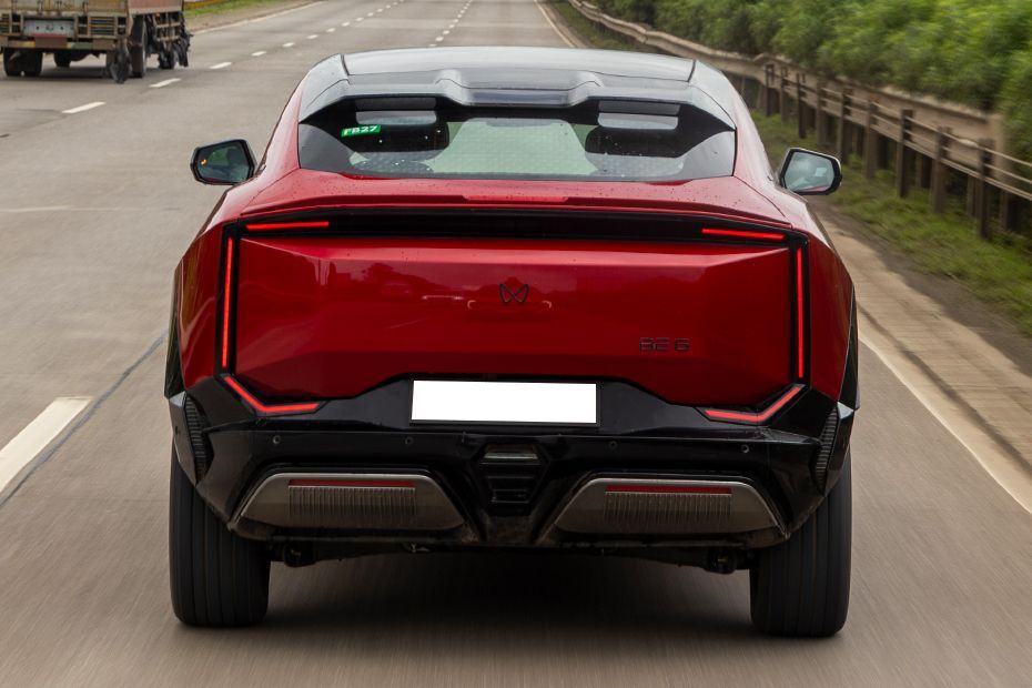 Driving: Rear View Image of BE 6