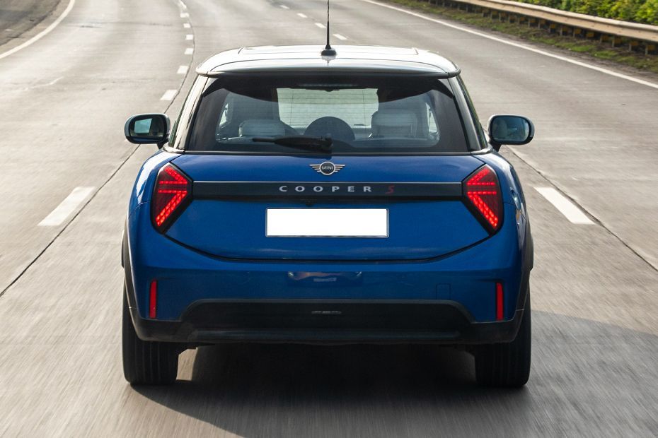 Driving: Rear View Image of Cooper S