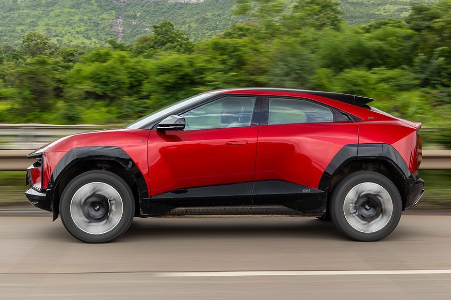 Driving: Side Profile (Left) View Image of BE 6