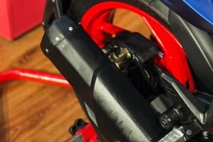 Exhaust (End Can) of Apache RTR 200 4V