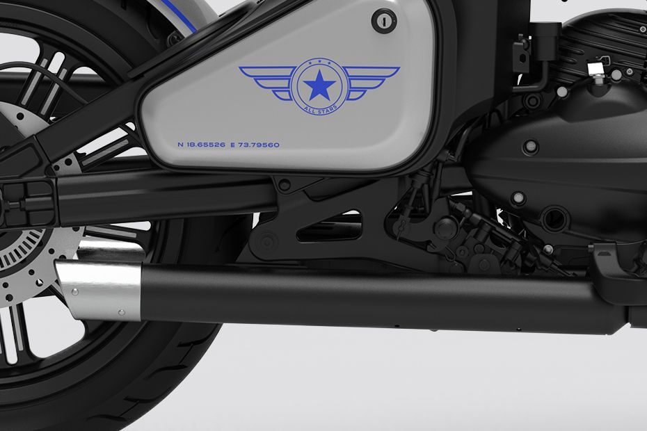 Exhaust (End Can) of 42 Bobber