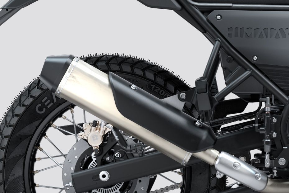 Exhaust (End Can) of Himalayan 440