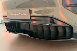 Front Bumper Image of Cayenne Electric