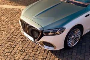 Front Grille Image of Maybach S Class Facelift