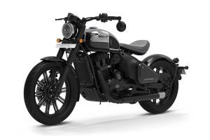 Front Left Quarter View View of 42 Bobber