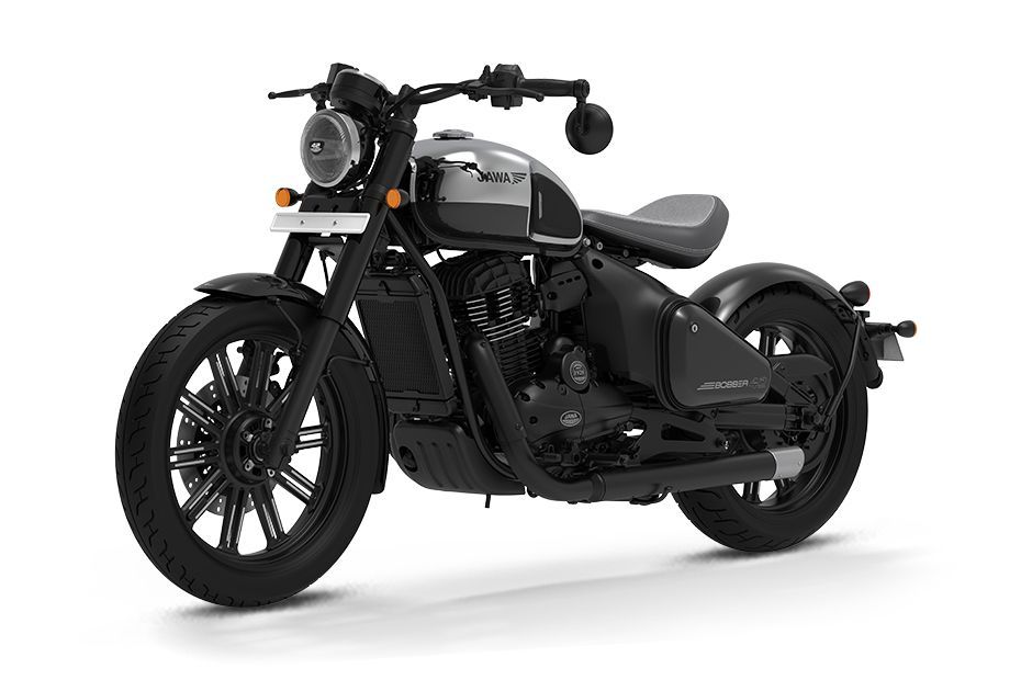 Front Left Quarter View View of 42 Bobber