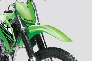 Front Mudguard & Suspension of KLX 140R F