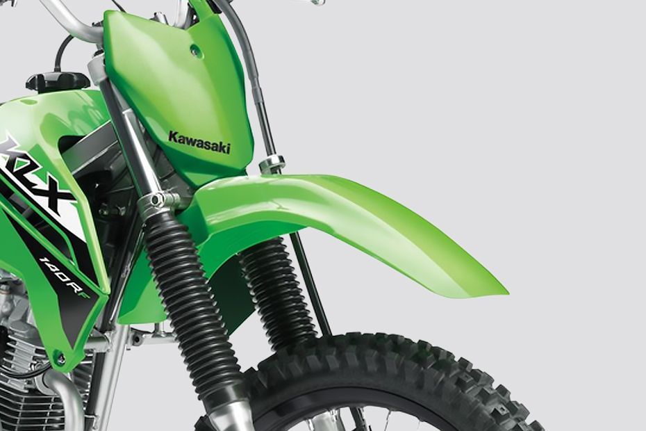 Front Mudguard & Suspension of KLX 140R F