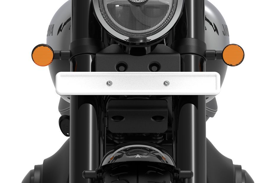 Front Number Plate of 42 Bobber