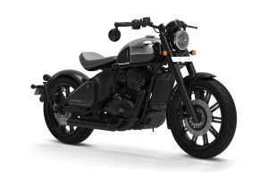 Front Right Quarter View of 42 Bobber