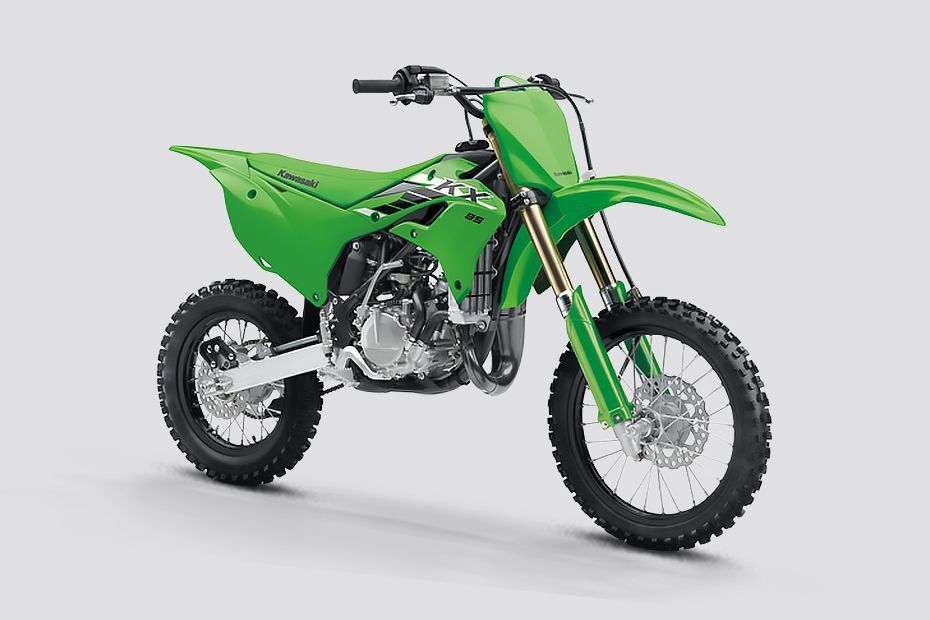 Front Right Quarter View of KX 85