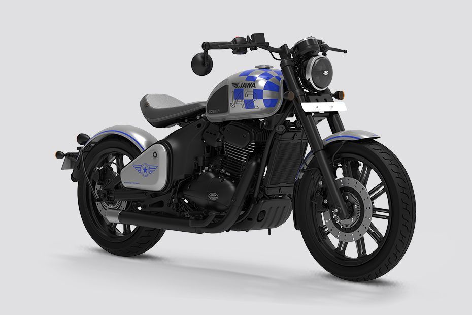 Front Right Quarter View of 42 Bobber