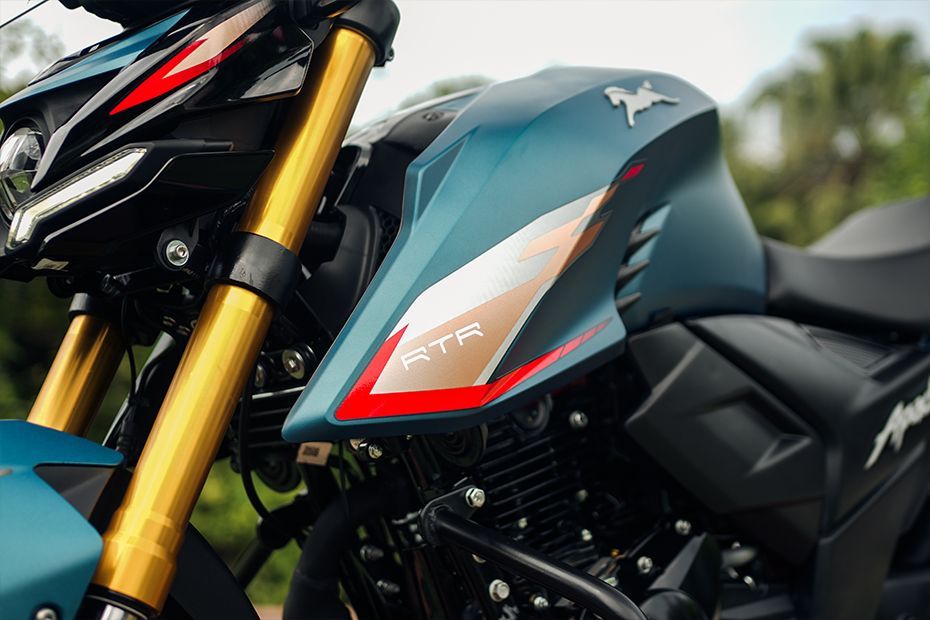 Front Suspension of Apache RTR 160 4V