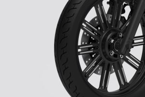 Front Tyre of 42 Bobber